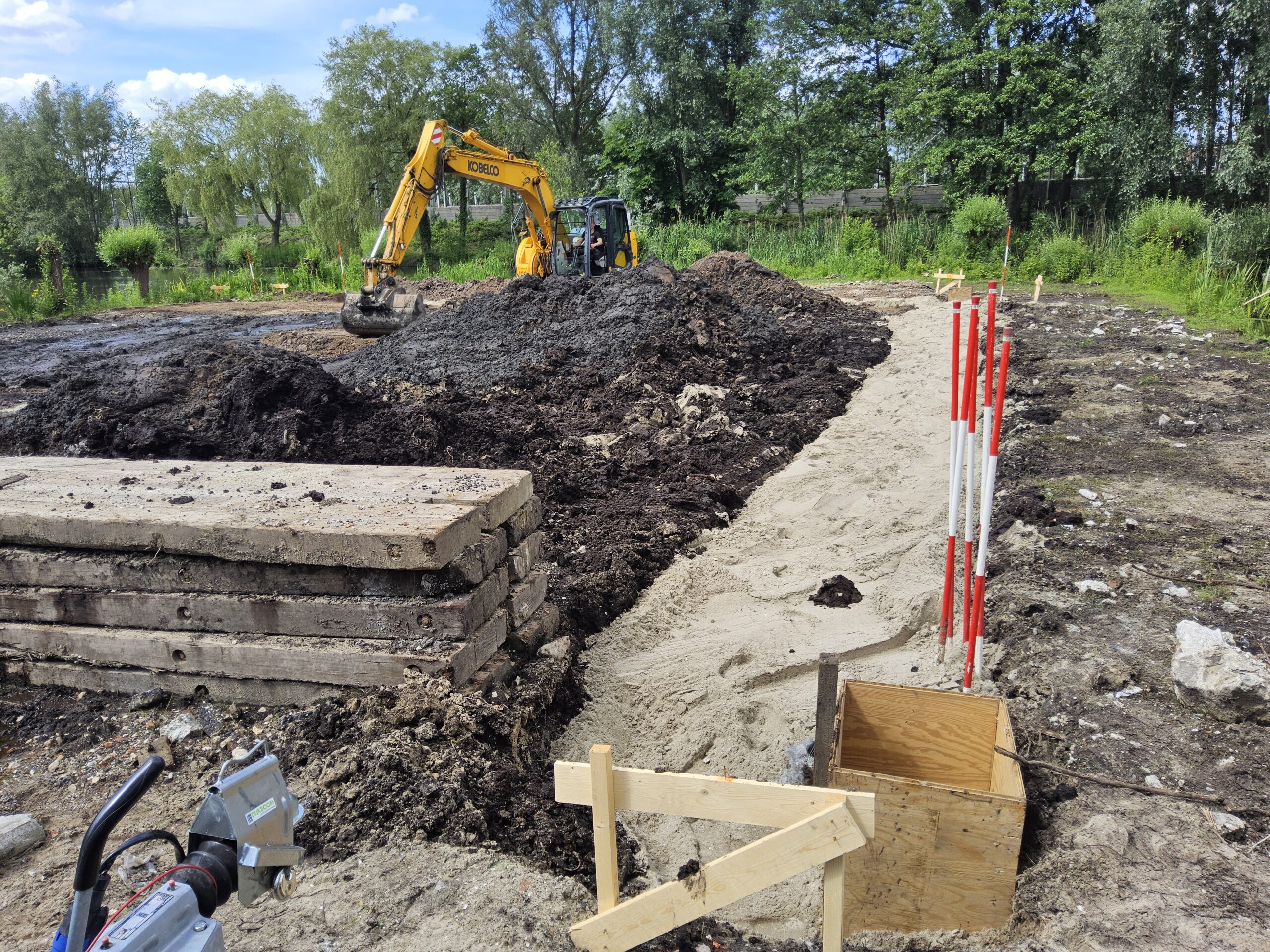 Project grondsanering door Dijkboom